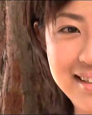 Barely legal Japanese chick Hitomi Kitamura has an angelic face