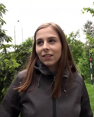 Natural brunette Antonia Sainz loves having sex in public